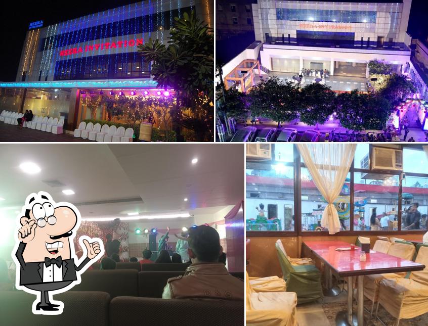 This is the photo showing interior and exterior at Hotel heera invitation mathura