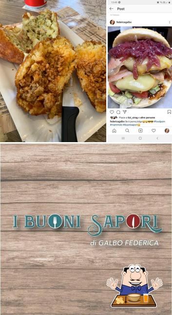 Questa è la immagine che presenta la cibo e interni di I buoni sapori di Federica Galbo