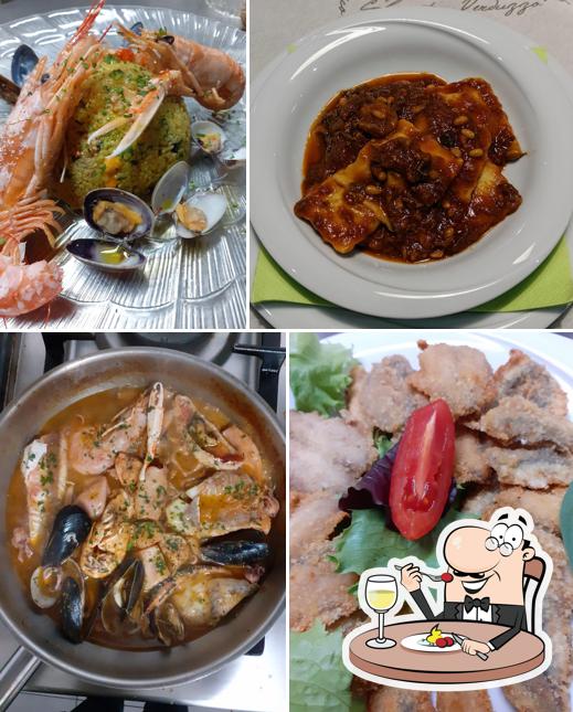 Cibo al Osteria Le Chiocciole