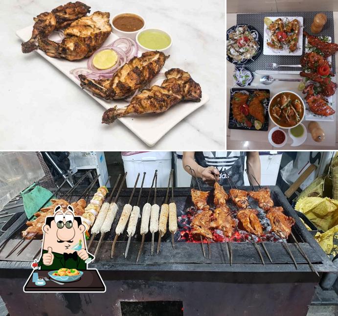 Food at Spiced Taste Drive