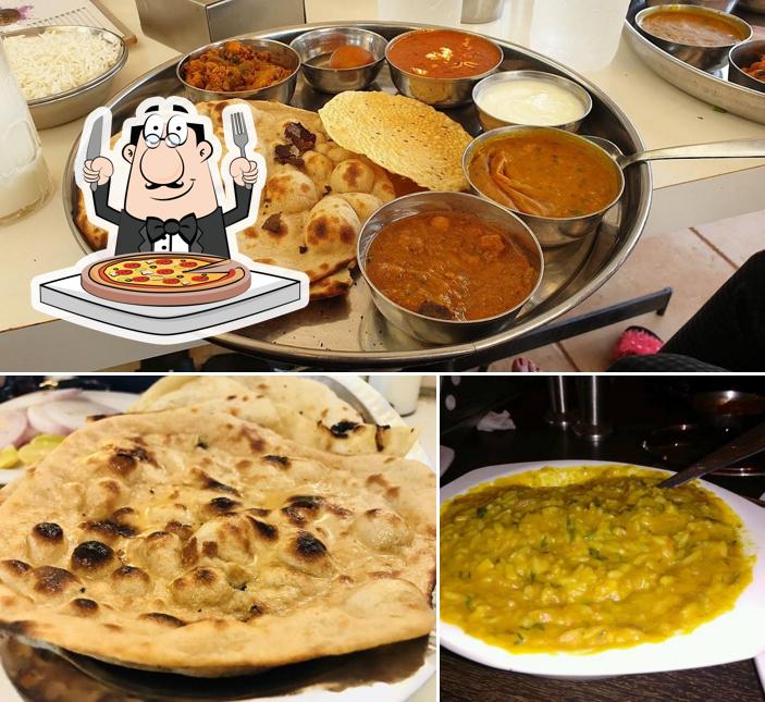 Pick pizza at Sai Sagar