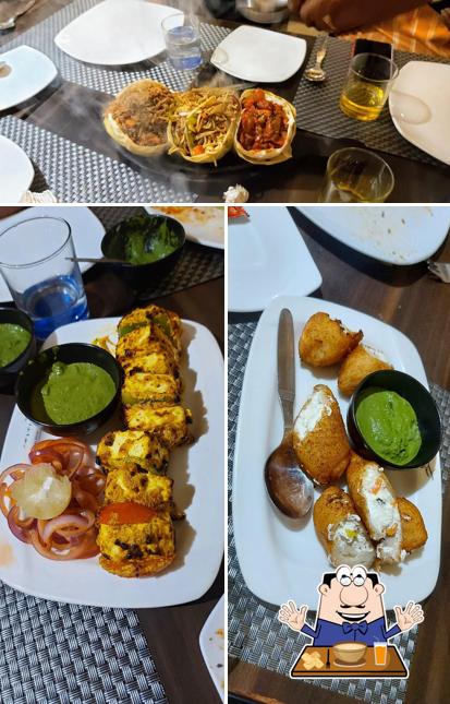 Food at Status Restaurant