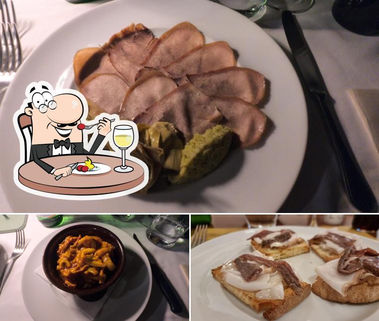 Platti al Osteria Su Pe'I'Canto