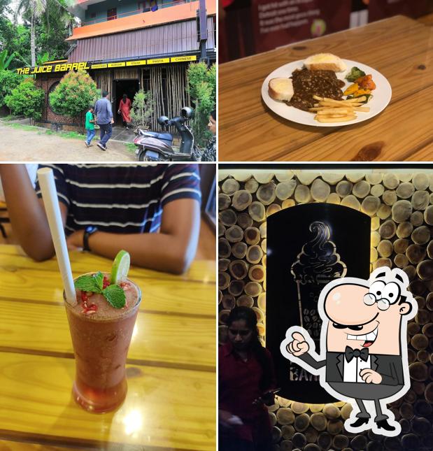 Enjoy the view outside The Juice Barrel Thiruvalla