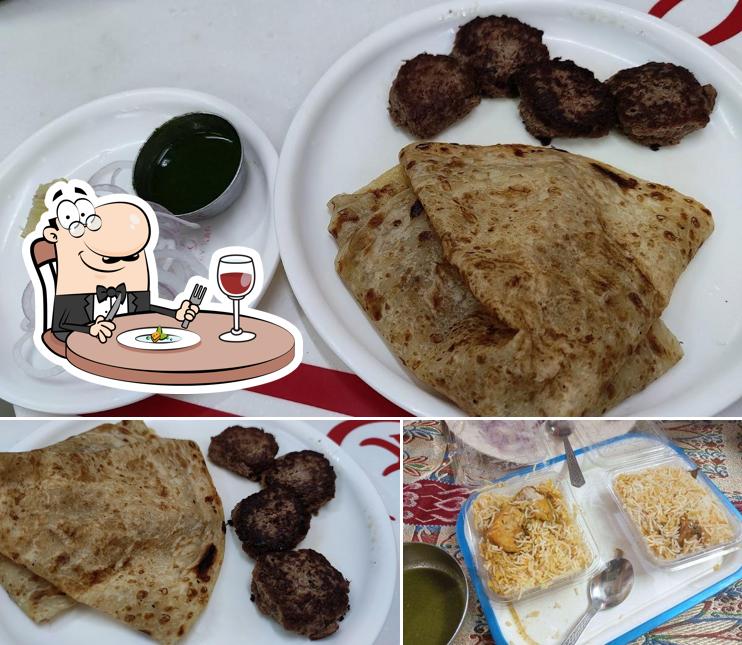 Food at Tunday Kababi