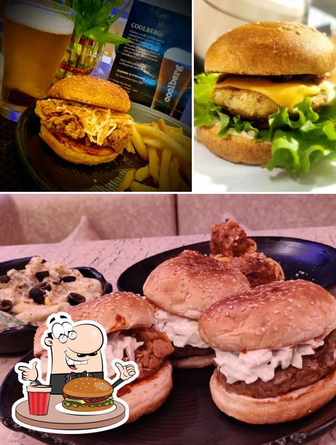 Treat yourself to a burger at Ocean View Restaurant, Cafe and Party Hall- A Venture of J.P. Hospitality and Services