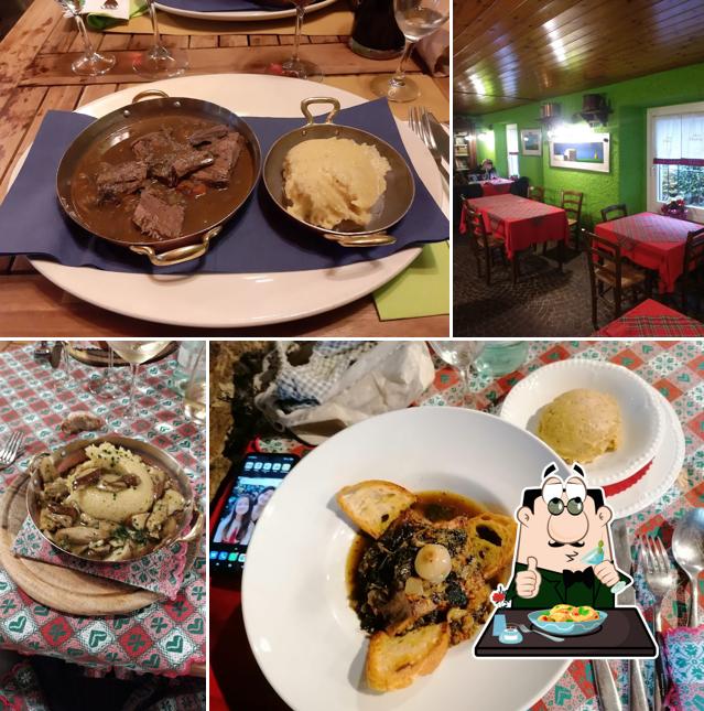Platti al Ristorante Crotto Cech