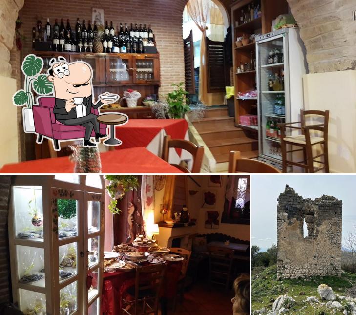 Dai un'occhiata agli interni di Osteria La Medioevale