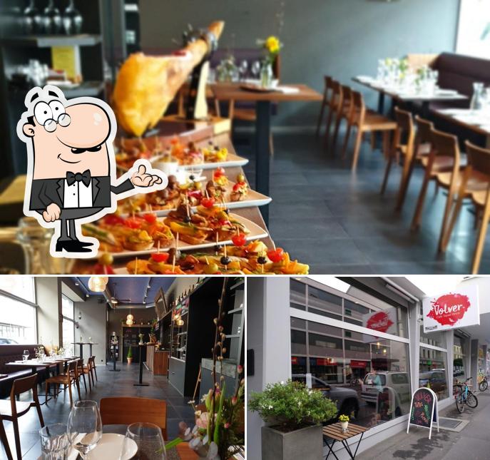 Gli interni di Volver - Café Tapas Vinos