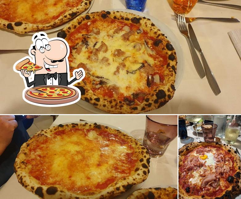 Ordina tra le molte varianti di pizza