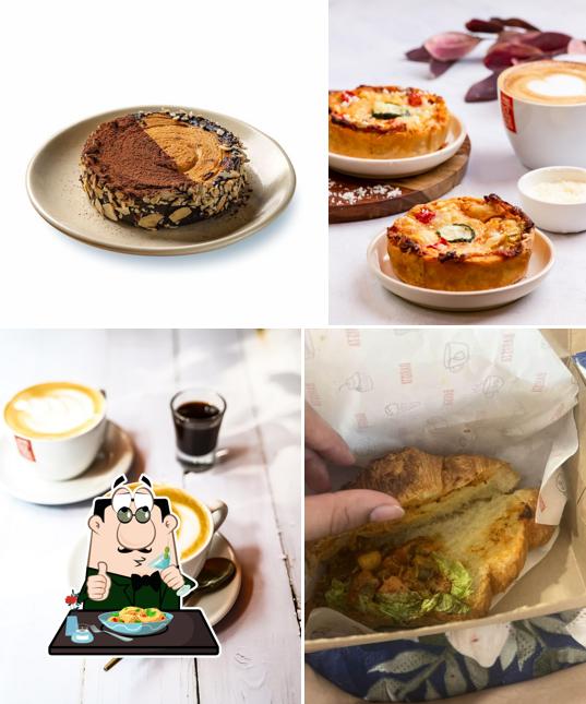 Food at Barista