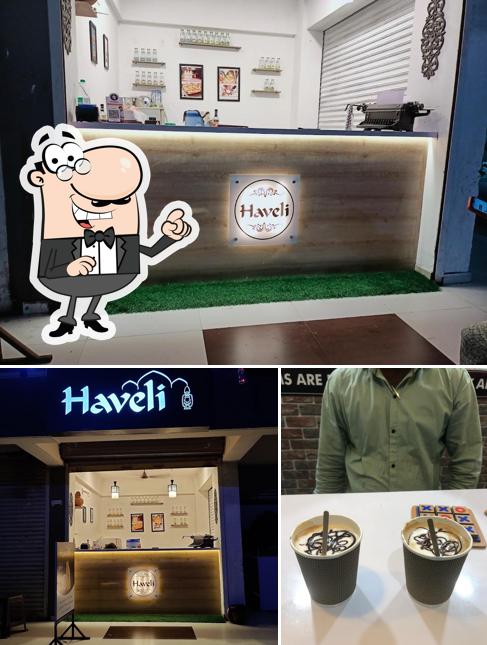 HAVELI CAFE is distinguished by interior and dessert