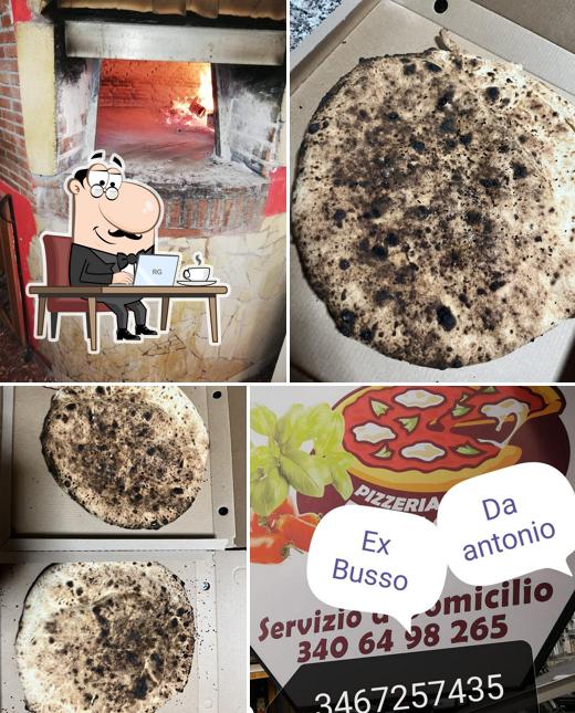 Gli interni di "Da Antonio"