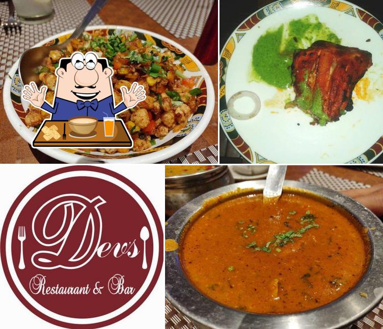 Food at Dev's Restaurant & Bar
