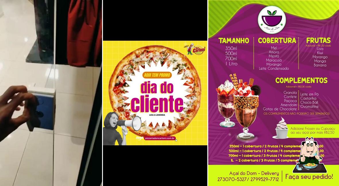 Comida em Dom Carloni - Pizzas, Esfihas e Porções