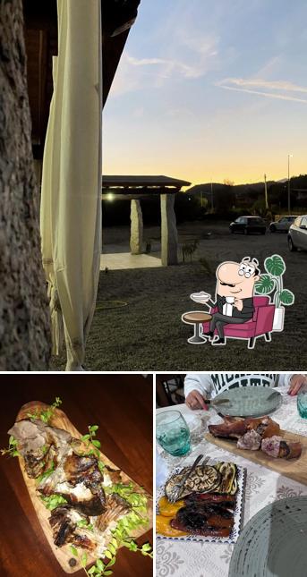 Gli interni di Home Restaurant Marongiu