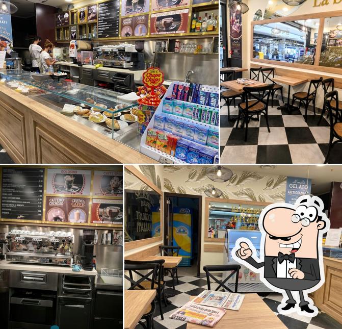 Dai un'occhiata agli interni di La Bottega del Caffè