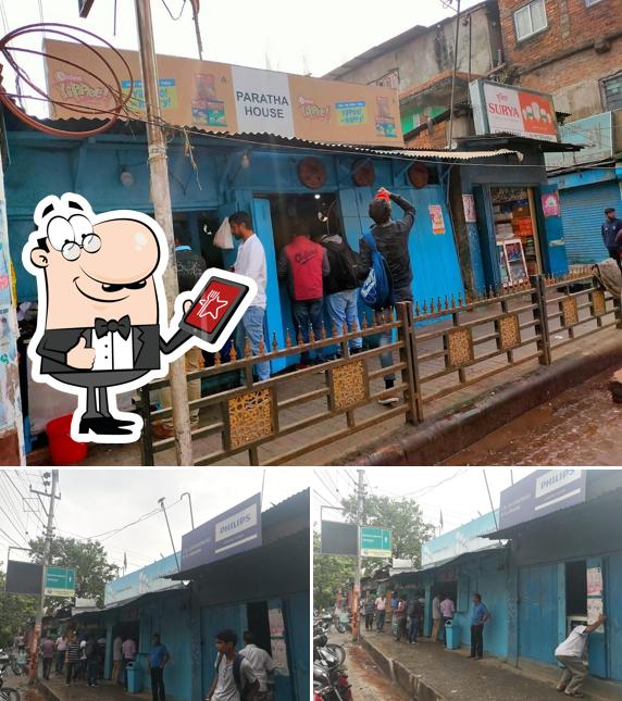 Check out how Paratha House looks outside