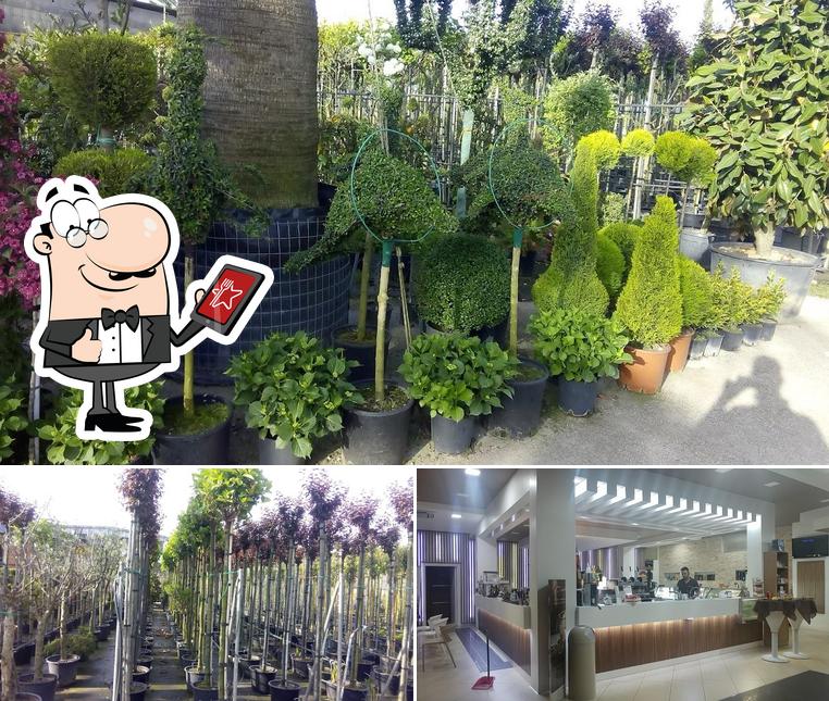 La esterno e interni del ristorante