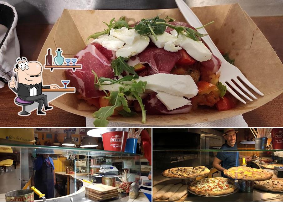 Guarda la immagine che presenta la interni e cibo di Pizza&Co