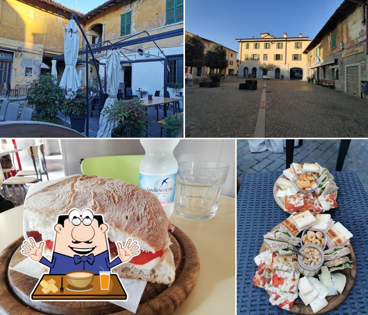 La immagine di cibo e esterno da Bar della Pesa