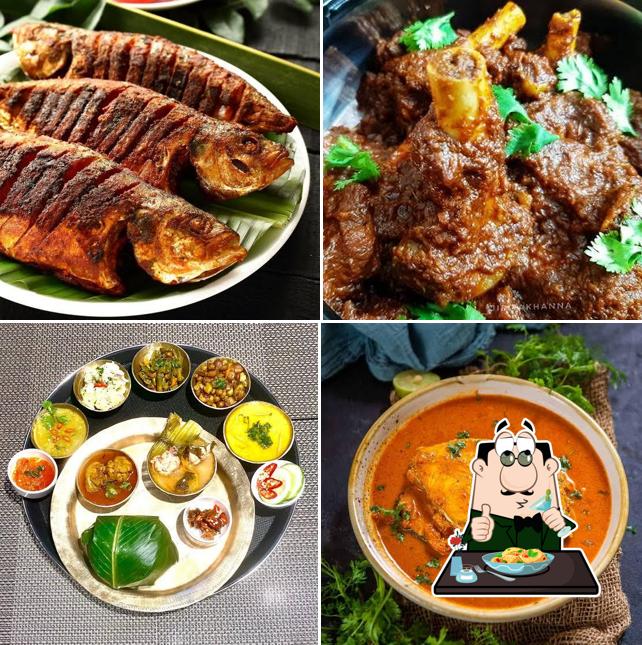 Meals at Banu Manipuri Rice Hotel