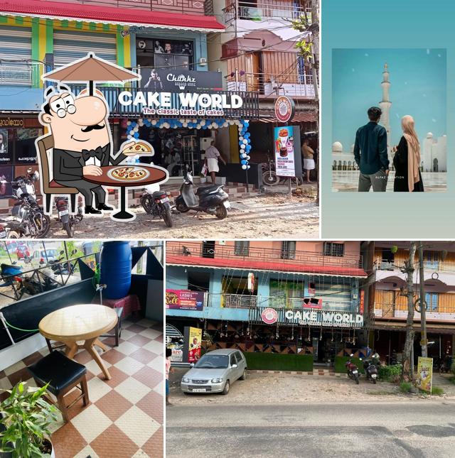 The exterior of Cake World, Vithura