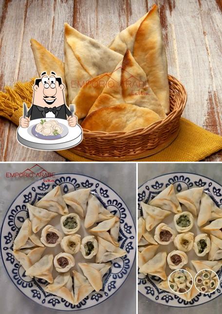 Dumplings em Empório Árabe Leblon