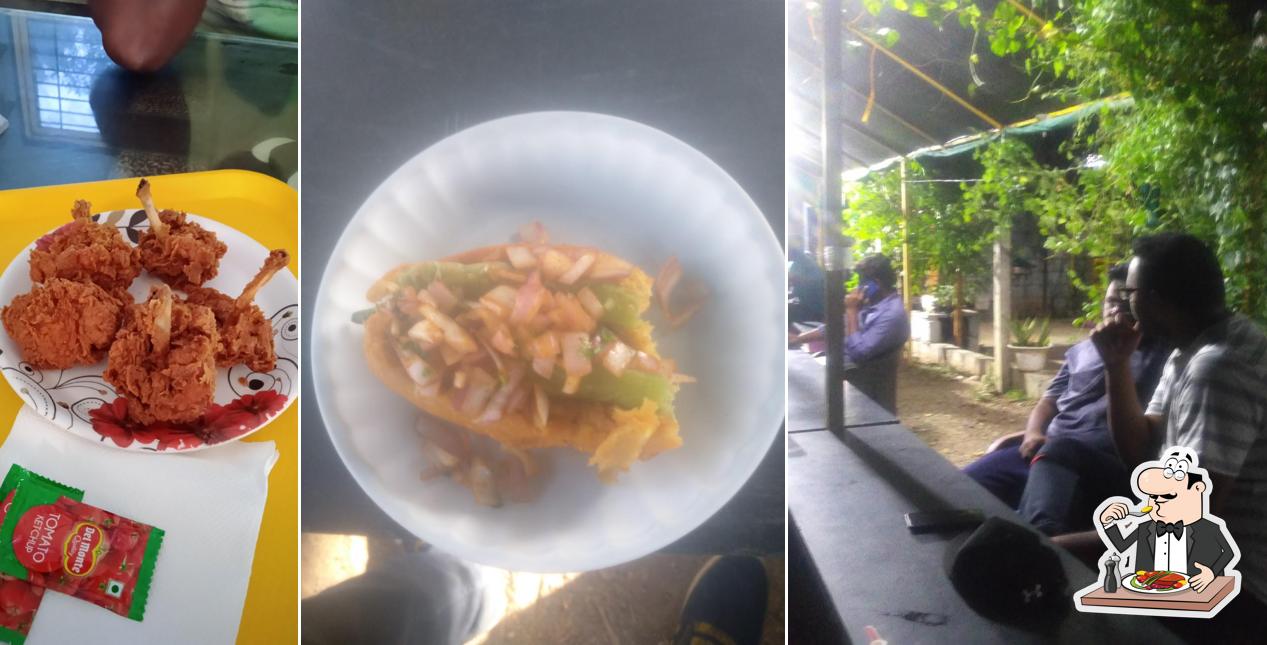 Ceviche at MEET UP CAFE