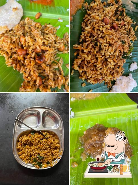 Fried rice at Sri Annapurneshwari Mess