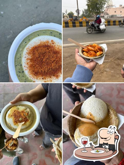 Creme brulee at idli fresh