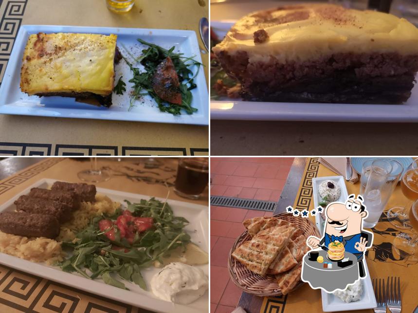 Cibo al Ristorante Greco Itaca