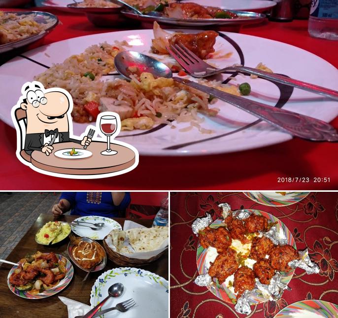 Food at S.K. Restaurant