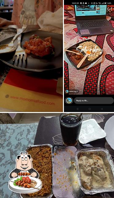 Among different things one can find food and beverage at Momomia Love In Every Bite Buxar