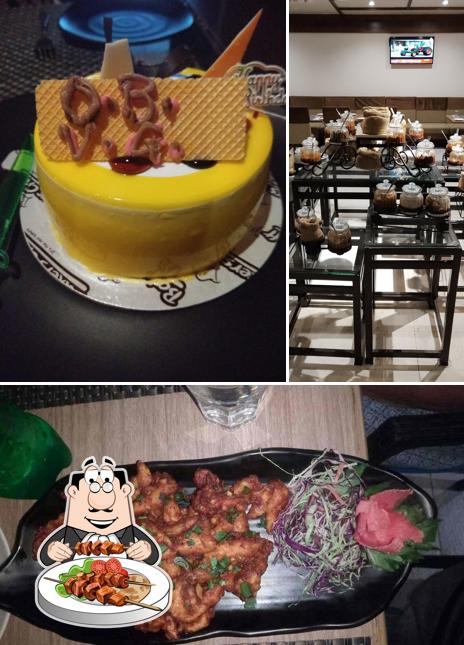 Food at Ambrosia Restaurant