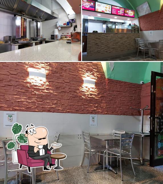 Gli interni di Kebab Casablanca Manfredonia