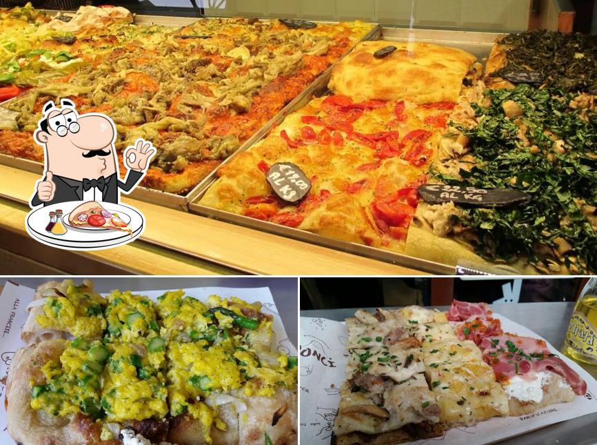 Ordina una pizza a Bonci Pizzarium