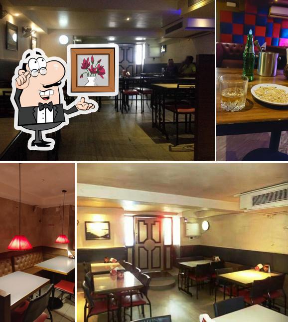 The interior of Super Pub