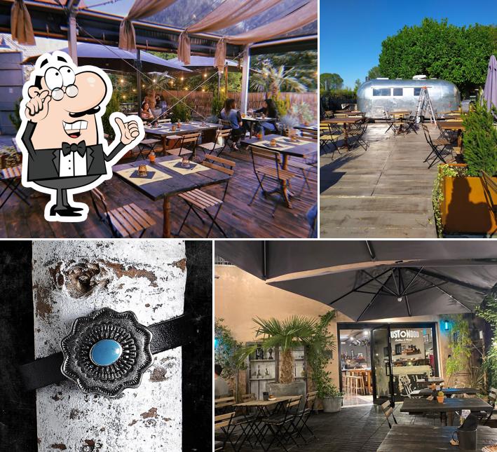 Gli interni di RUST MOOD Concept Store & Bistrò