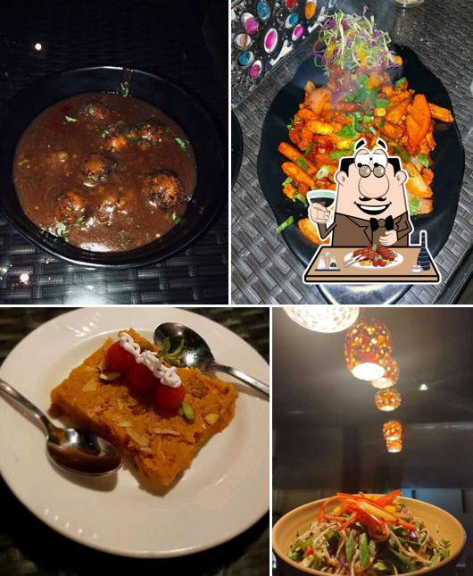 Order meat meals at Argileh Lounge