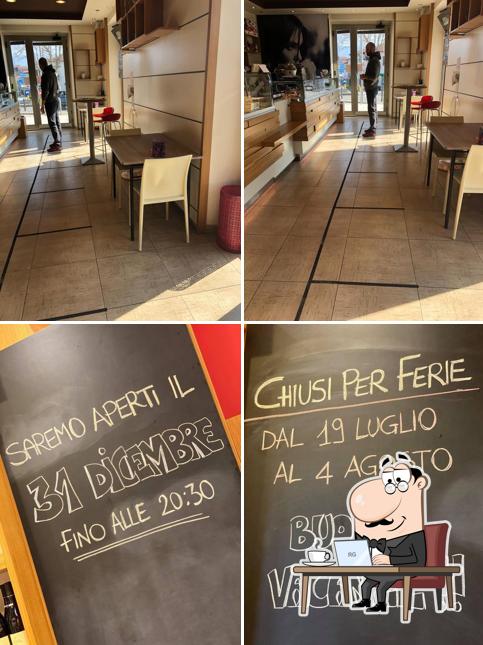 Guarda la immagine che presenta la interni e lavagna di Bon Per Te! di Bonucci Claudio