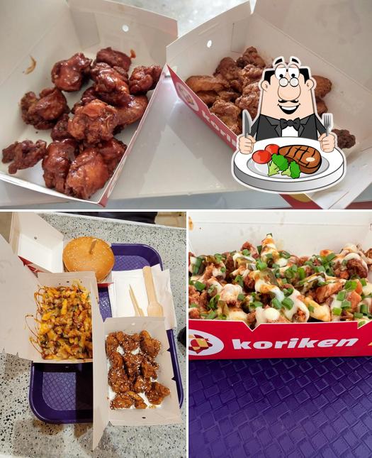 Order meat meals at Koriken