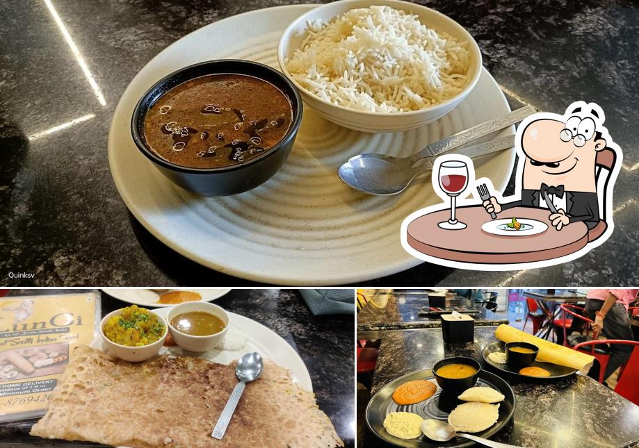 Meals at LUNGI SOUTH INDIAN RESTAURANT