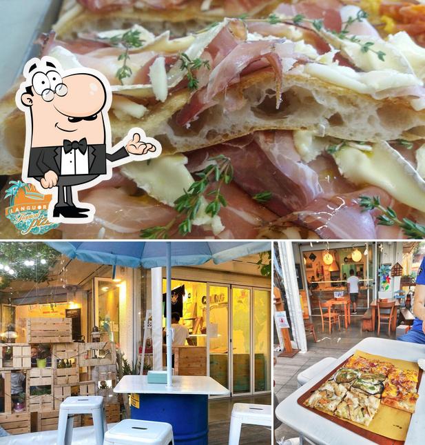 La immagine di interni e sandwich da L'angolino Cesenatico