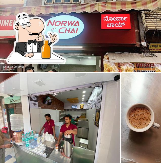 Enjoy a beverage at NORWA CHAI