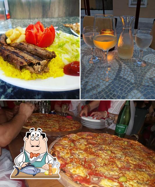 Salmone grigliato al Pizzeria Charlie