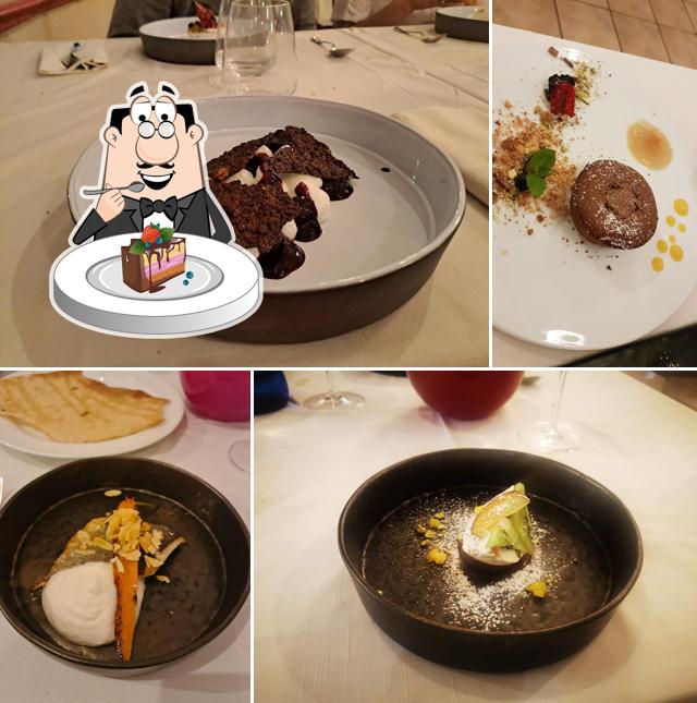 Torta al cioccolato al Ristorante "Il Cormorano"