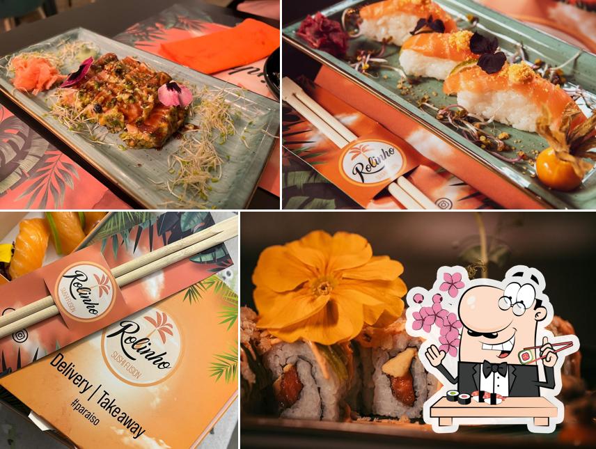 Prenditi le varie opzioni di sushi