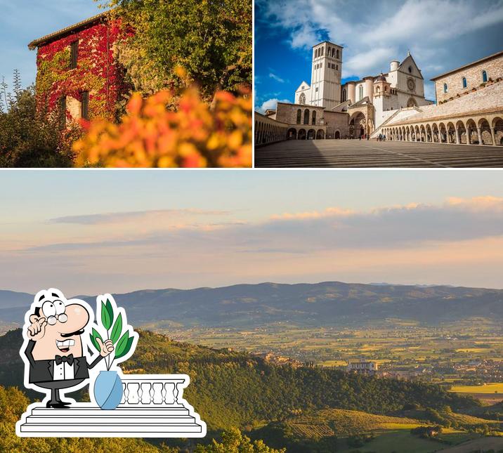 Goditi la vista dall'area esterna di Ttcom Italia di Caccinelli Paolo Perugia