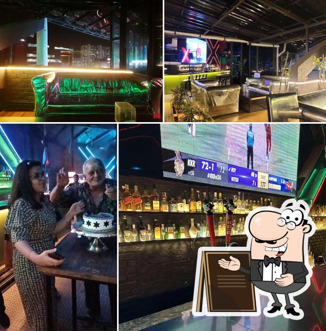 The photo of X Sky Lounge’s exterior and interior